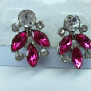 Pink Sapphire Earrings